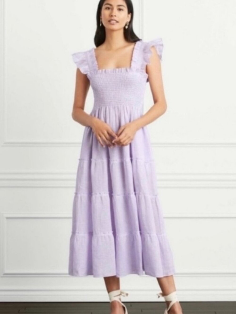 Hill House~ Nap Dress~ Linen~ Lavender~ XS